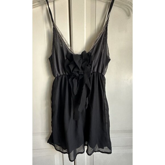 Poof Black‎ Camisole Womens Small New - Picture 3 of 8
